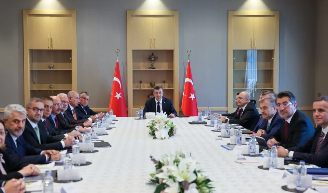 ANKARA – BHA Cumhurbaşkanı Yardımcısı Cevdet Yılmaz başkanlığında Fon Koordinasyon