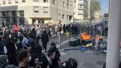 ANKARA – BHA Fransa’da yaklaşık bir aydır devam eden öğrenci