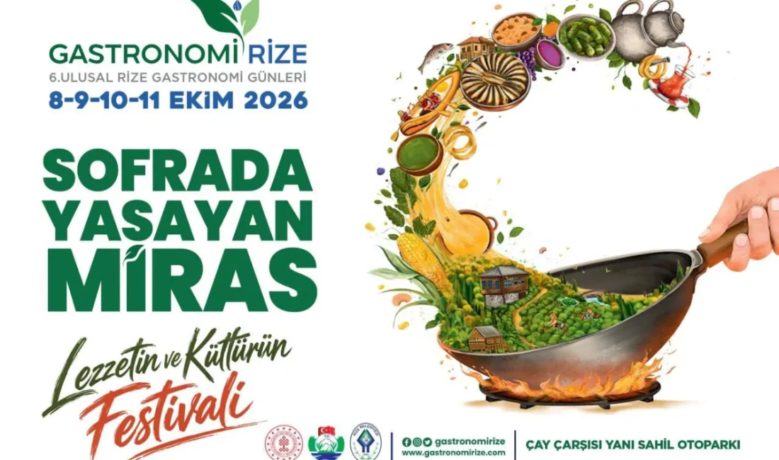 RİZE – BHA  Rize’nin yöresel lezzetleri aynı anda sergilenecek  “Gastronomi