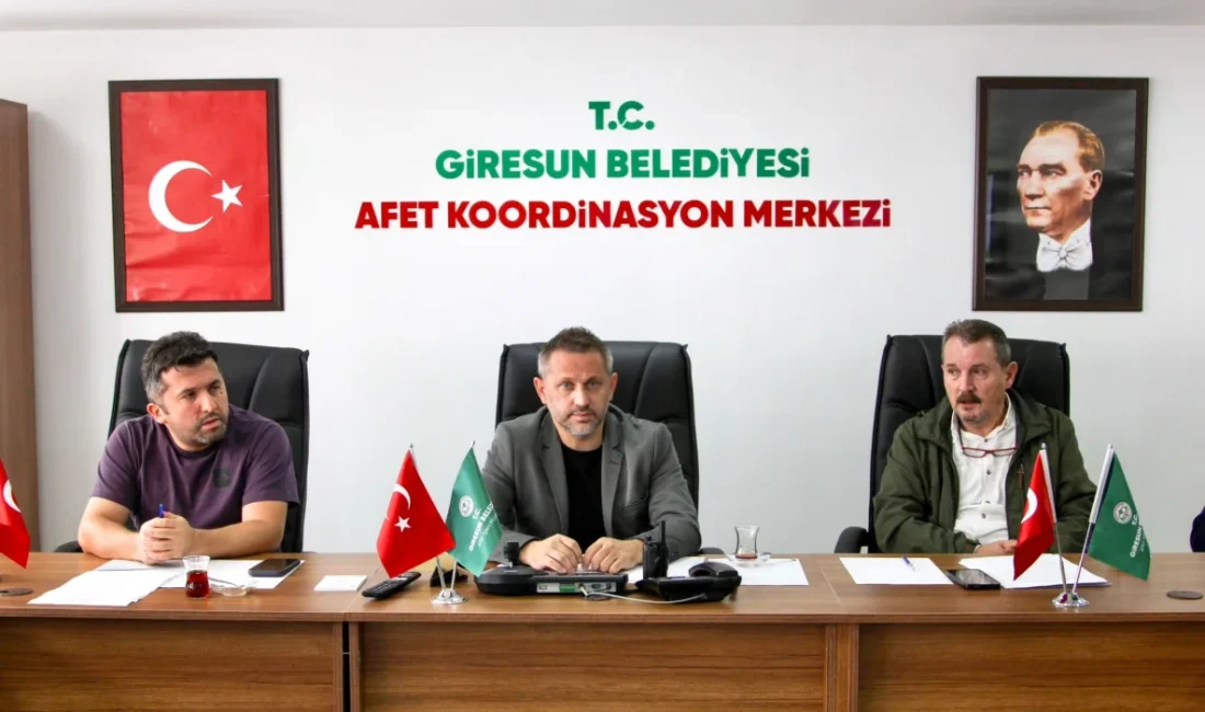 GİRESUN – BHA  Giresun Belediyesi Afet İşleri ve Risk Yönetimi