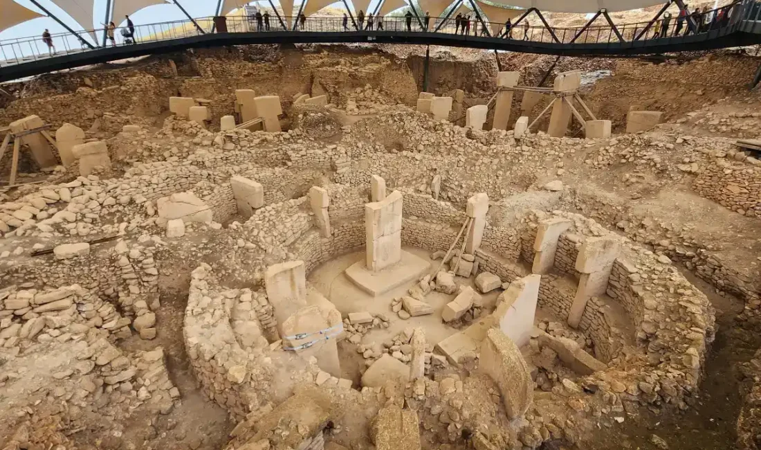Göbeklitepe insanlık tarihine ışık tutuyor ŞANLIURFA – BHA Şanlıurfa yakınlarında yer alan Göbeklitepe, MÖ 9