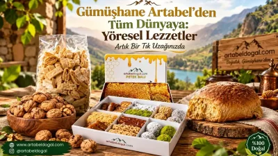 GÜMÜŞHANE – BHA Gümüşhane’nin yöresel lezzetlerini, geleneksel ürünlerini ve doğal