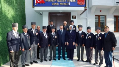 Şevket GÖLÜK – BHA İçişleri Bakanı Mustafa Çiftçi, Türkiye Muharip Gaziler