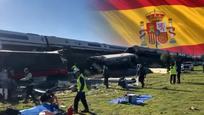 İspanya’da Madrid-Endülüs seferini yapan iki yüksek hızlı trenin çarpışması sonucu