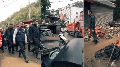 İSTANBUL – BHA İstanbul’da etkili olan şiddetli yağışların ardından selin