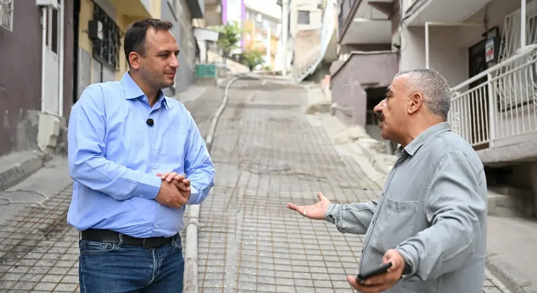 İzmir Bornova’da zemin çalışmaları devam ediyor İZMİR – BHA Bornova Belediyesi Fen İşleri Müdürlüğü ekipleri, Çamkule