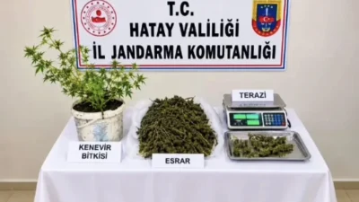 Hüseyin ZORKUN – BHA Hatay İl Jandarma Komutanlığı ekipleri, uyuşturucuyla