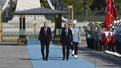 ANKARA – BHA  Cumhurbaşkanı Erdoğan ve Kanada Başbakanı Carney’in tören