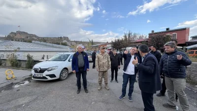 KARS – BHA  Kars Valisi Ziya Polat, İl Emniyet Müdürü