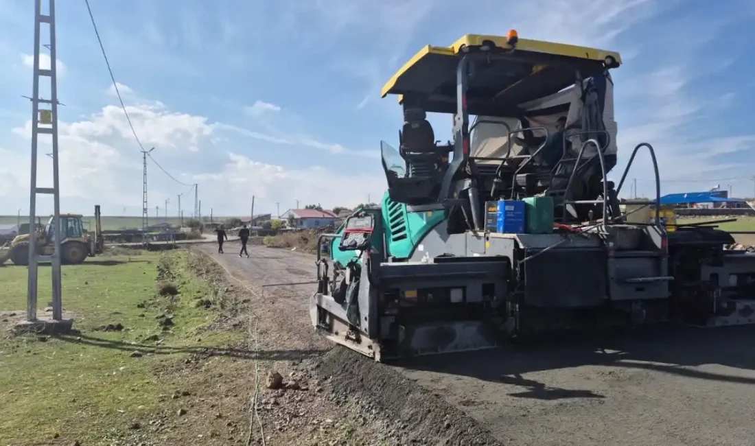KARS – BHA  Kars’ta köylerin ulaşım altyapısını güçlendirmeye yönelik çalışmalar