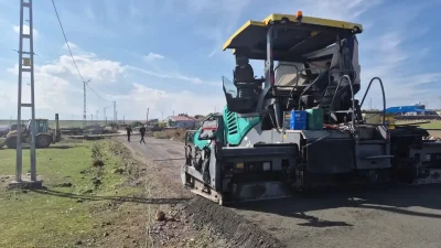 KARS – BHA  Kars’ta köylerin ulaşım altyapısını güçlendirmeye yönelik çalışmalar