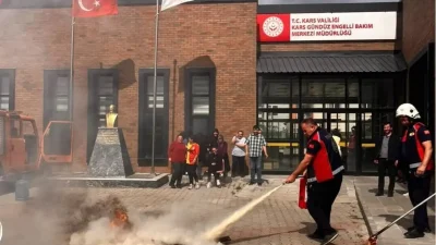 KARS – BHA Kars Gündüz Engelli Bakım Merkezi Müdürlüğü’nden hizmet