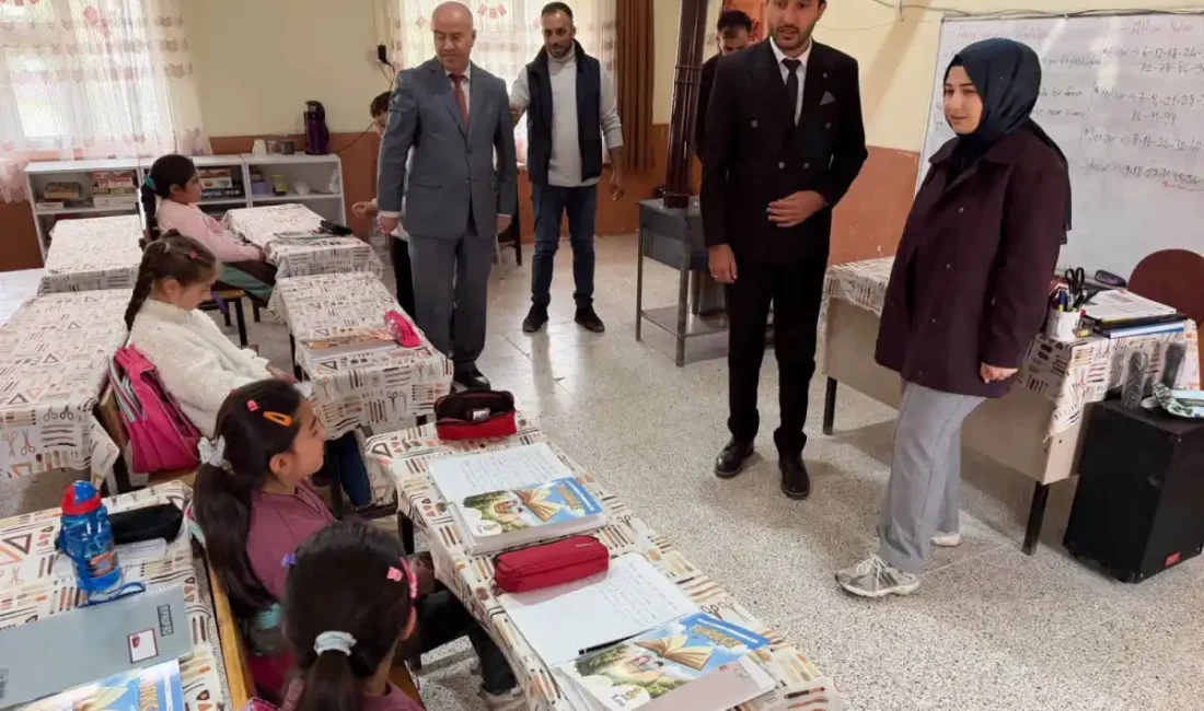 Servet Arslan – BHA Gerçekleştirilen ziyarette okul idarecileri ve öğretmenlerle