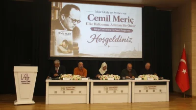 İSTANBUL – BHA  Türk düşünce dünyasının öncü kişilerinden olan Cemil