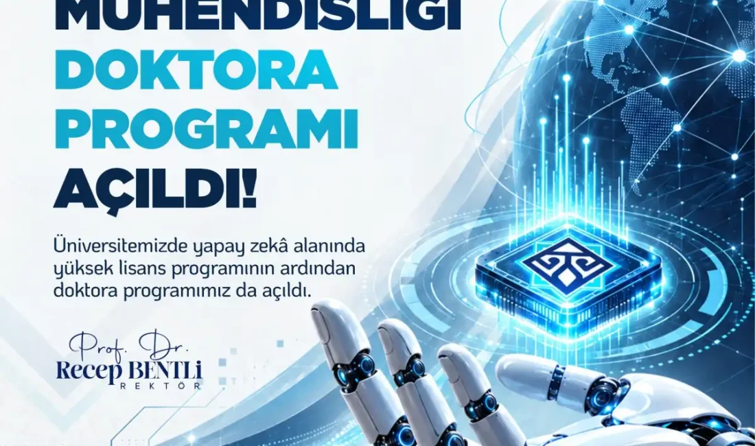 MALATYA – BHA  Malatya Turgut Özal Üniversitesi, yapay zekâ alanındaki