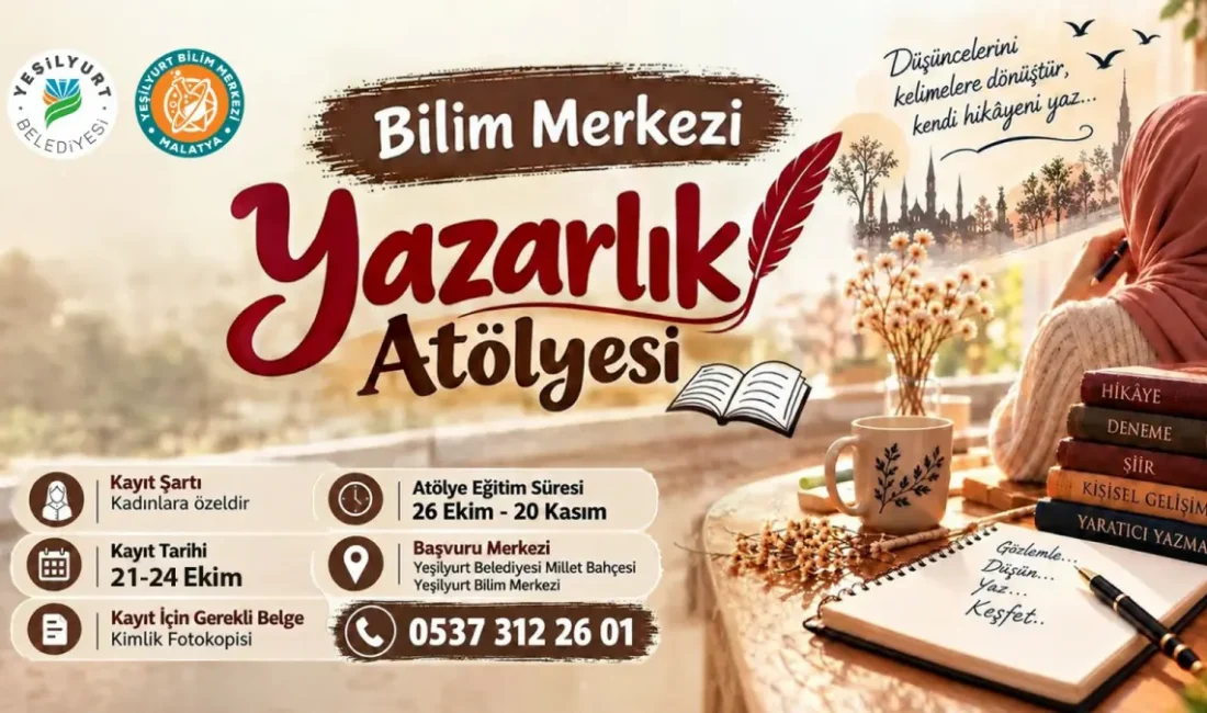 MALATYA – BHA  Yeşilyurt Belediyesi tarafından kadınların hayal gücünü, yaratıcılığını