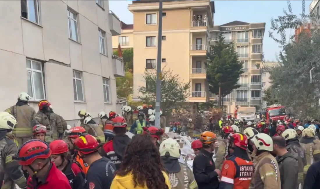 Maltepe’de çöken binadan 10 kişi kurtarıldı, 1 ölü İSTANBUL – BHA Maltepe Cevizli Mahallesi Doğu Sokak’ta bulunan 7