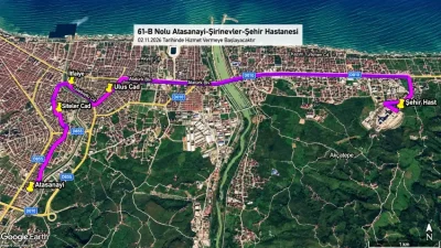 Yeni hat sayesinde Atasanayi, Şirinevler, Siteler Caddesi, İtfaiye Köprüsü, Karşıyaka