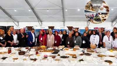 RİZE – BHA  ​Festival alanında her ilçe için oluşturulan yemek