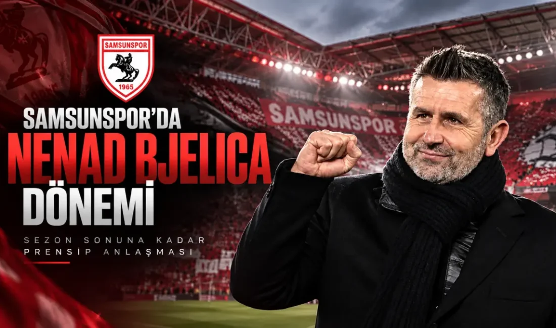 İSTANBUL – BHA  Trendyol Süper Lig ekiplerinden Samsunspor, teknik direktörlük