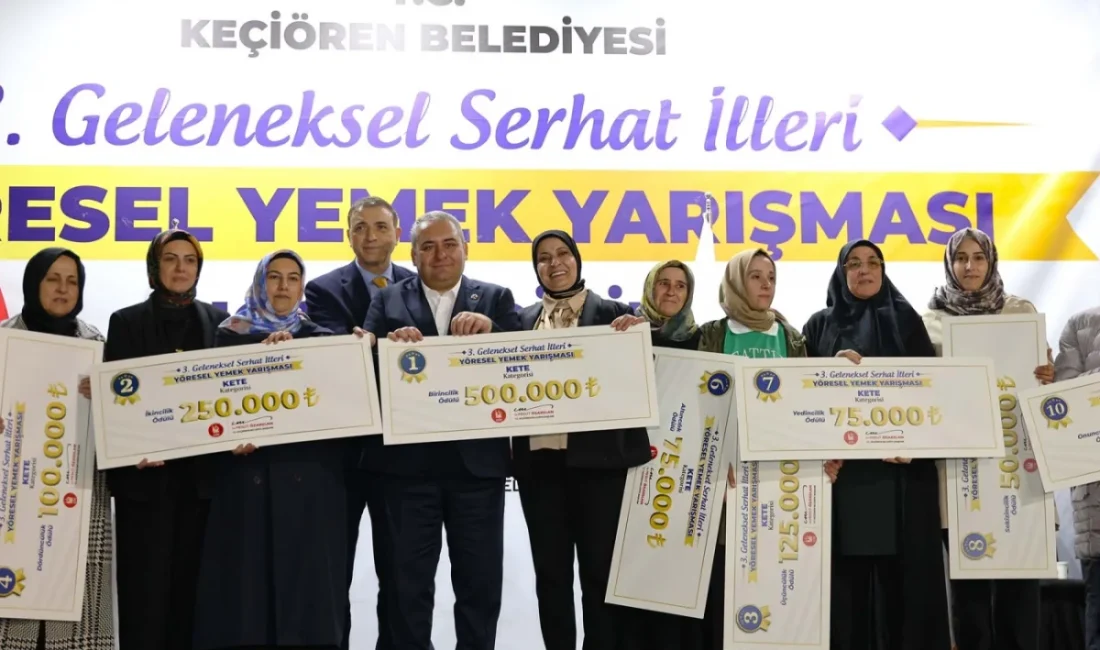 Serhat illerinin yöresel lezzetleri ödüllendirildi ANKARA – BHA Keçiören Belediyesi tarafından düzenlenen 3. Geleneksel Serhat
