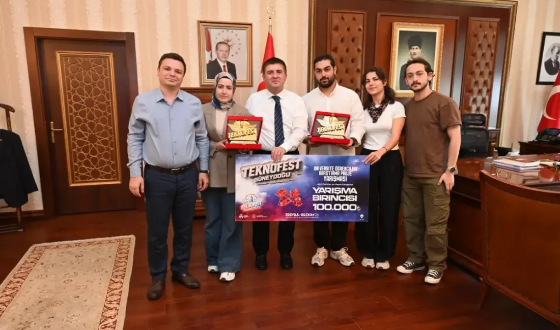 SİRİUS takımı Kırıkkale’nin gururu oldu KIRIKKALE – BHA Vali Sarıibrahim, takımın danışmanı Dr. Mustafa Yurdakul