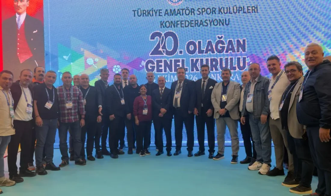 ANKARA – BHA  Türkiye’nin 81 ilinden Amatör Spor Kulüpleri Federasyonu