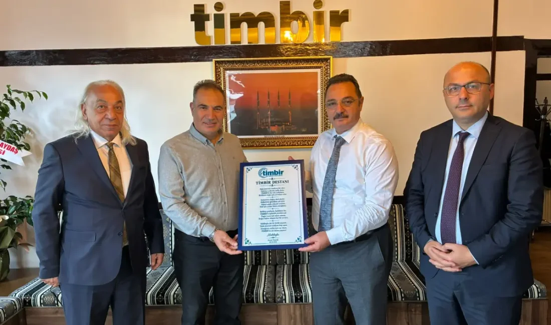 “TİMBİR Destanı” yeni genel merkezde takdim edildi ANKARA – BHA Türk İnternet Medya Birliği (TİMBİR) üyesi, Emektar