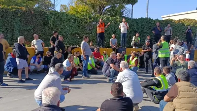 EDİRNE – BHA  Edirne’de bir araya gelen uluslararası TIR şoförleri;