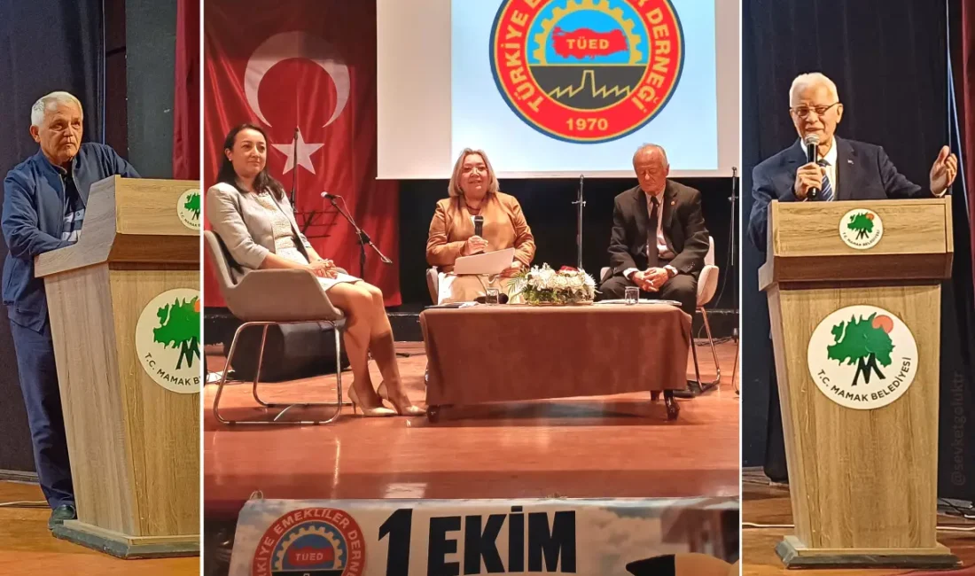 TÜED Ankara’da 1 Ekim Dünya Yaşlılar Günü kutlama etkinliği düzenledi Şevket GÖLÜK – BHA Türkiye Emekliler Derneği (TÜED) tarafınca 1