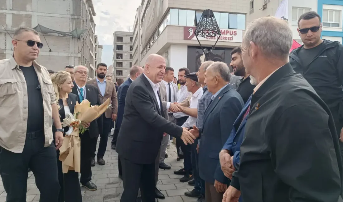 HATAY – BHA Zafer Partisi Genel Başkanı Ümit Özdağ, İskenderun’da
