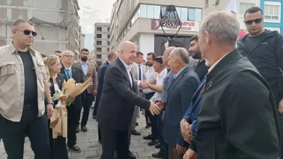 HATAY – BHA Zafer Partisi Genel Başkanı Ümit Özdağ, İskenderun’da