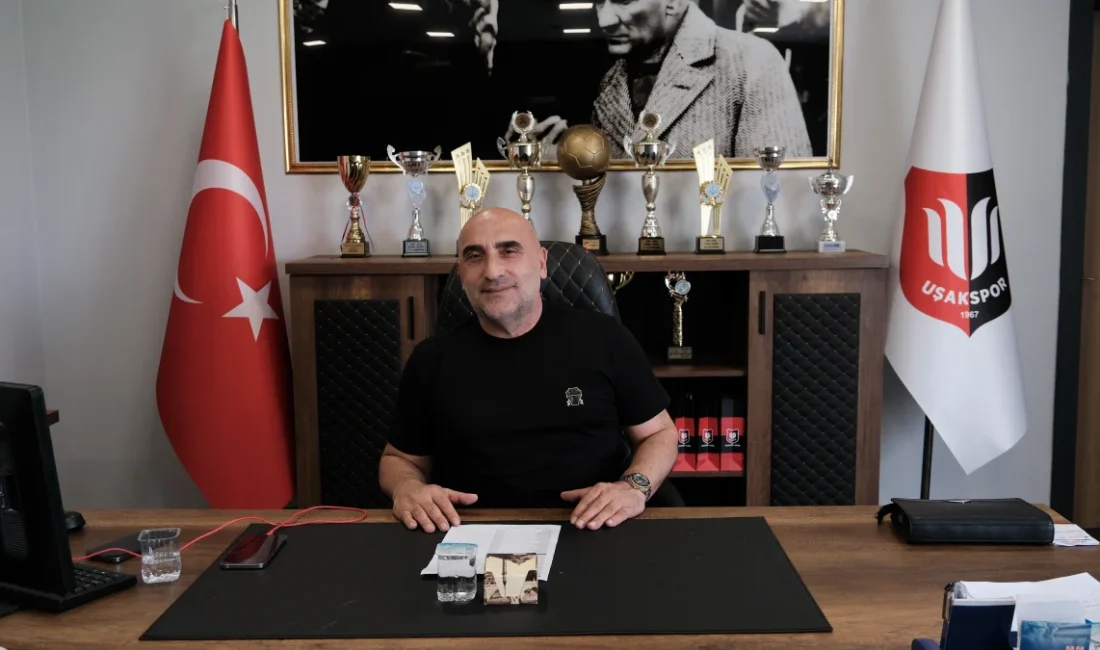 UŞAK – BHA  Uşakspor A.Ş. Yönetim Kurulu Başkanı Ahmet Çoruhlu,
