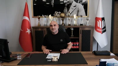 UŞAK – BHA  Uşakspor A.Ş. Yönetim Kurulu Başkanı Ahmet Çoruhlu,