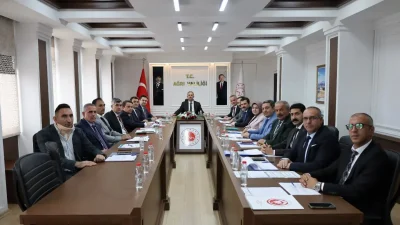 Servet Arslan – BHA Ağrı Valisi Dr. Önder Bozkurt başkanlığında,