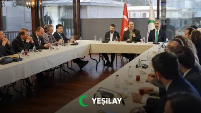 İSTANBUL – BHA Genel Başkan Doç. Dr. Mehmet Dinç ve