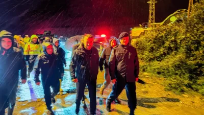 ZONGULDAK – BHA  Vali Hacıbektaşoğlu, yağışlardan etkilenen bölgelerde yürütülen çalışmaları