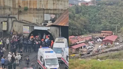 ZONGULDAK – BHA  Zonguldak Cumhuriyet Başsavcılığı tarafından maden ocağında meydana